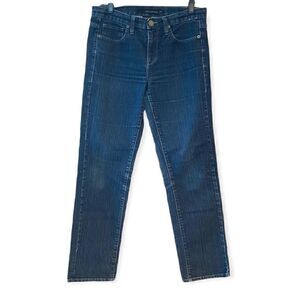 Calvin Klein Sz 29/8 Blue Classic Design Faded Straight Designer Jeans